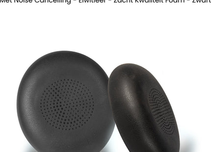 Oorkussens Geschikt Voor Jabra Elite 45h & Evolve2 65 UC - Zwart 123accessoire.nl