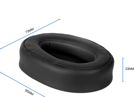 Oorkussens Geschikt Voor Sony WH-H900N & MDR-100ABN - Zwart 123accessoire.nl