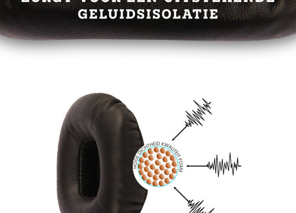Oorkussens Geschikt Voor Marshall Major I/II (1/2) - Zwart 123accessoire.nl