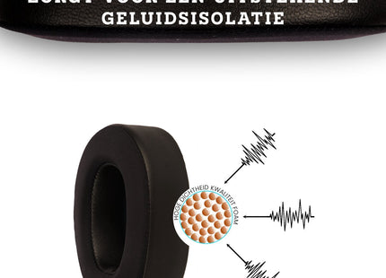 Oorkussens Geschikt Voor JBL Live 650BTNC / 660NC - Zwart 123accessoire.nl