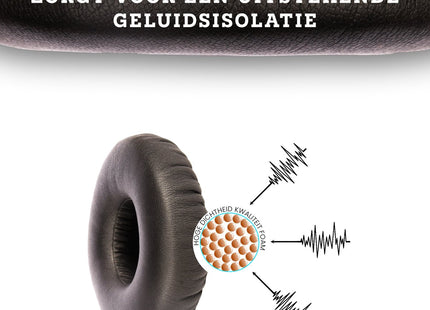 Oorkussens Geschikt Voor JBL Synchros E40BT, E40, S40 & T450 - Zwart 123accessoire.nl