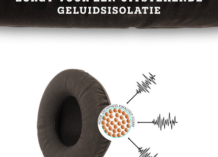 Oorkussens Geschikt Voor Sennheiser Urbanite XL (Over-Ear) - Zwart 123accessoire.nl