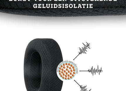 Oorkussens Geschikt voor JBL Live 650BTNC Koptelefoon - Zwart 123accessoire.nl