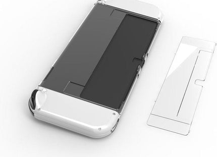 7-in-1 Set Geschikt voor Nintendo Switch OLED - Case voor Joy-Con's
