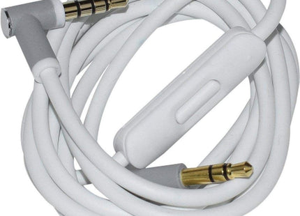 Audio Kabel 1.5 Meter Geschikt voor Beats Solo Studio Mixr - Met Microfoon - Wit