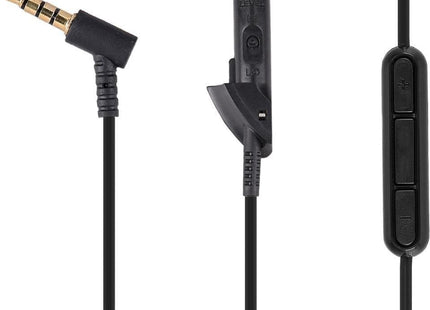Audio Kabel 1.5 Meter - Geschikt voor o.a Bose Quietcomfort 15 (QC15) - met Microfoon