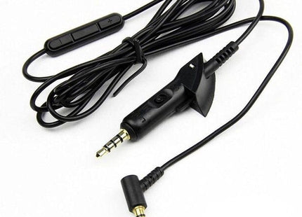 Audio Kabel 1.5 Meter - Geschikt voor o.a Bose Quietcomfort 15 (QC15) - met Microfoon