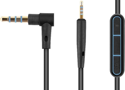 Audio Kabel 1.5 Meter - Geschikt voor o.a Bose Quietcomfort 35 / 35II - Aux met Microfoon