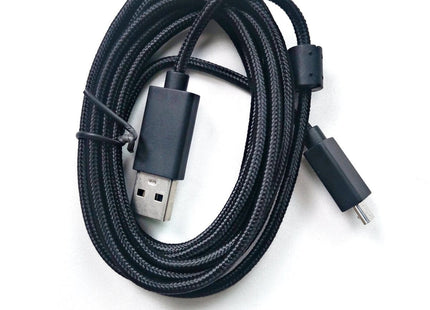 Audio Kabel 2 Meter Geschikt voor Logitech G933 & G633 Gaming Headset - Met Magnetische Ring - Zwart