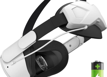 Elite Strap Met VR Cover En Accu Geschikt voor Oculus Quest 2