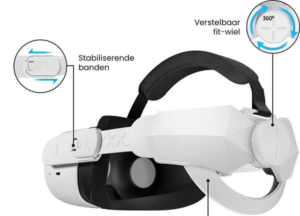 Elite Strap Met VR Cover Geschikt voor Oculus Quest 2