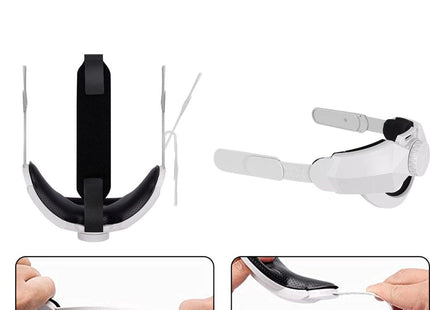 Elite Strap Met VR Cover Geschikt voor Oculus Quest 2