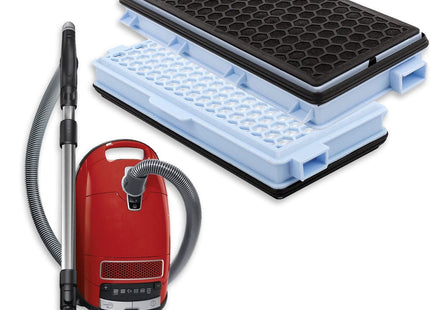 HEPA Filter Set 2 Stuks Geschikt voor Miele Classic Compact C1 Complete C2 & C3