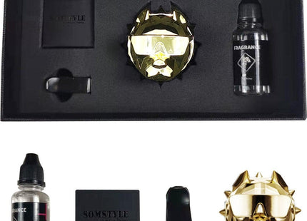 Luxe Autoparfum - Zoete Geur Auto - Luchtverfrisser - Bulldog Goud