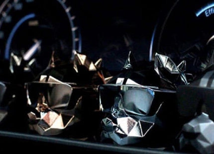 Luxe Autoparfum - Zoete Geur Auto - Luchtverfrisser - Dubbele Bulldog Blauw