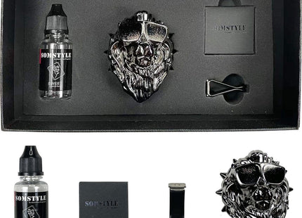 Luxe Autoparfum - Zoete Geur Auto - Luchtverfrisser - Lion Zilver