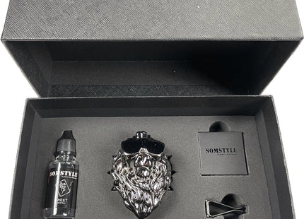 Luxe Autoparfum - Zoete Geur Auto - Luchtverfrisser - Lion Zilver