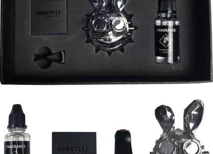 Luxe Autoparfum - Zoete Geur Auto - Luchtverfrisser - Rabbit Zilver