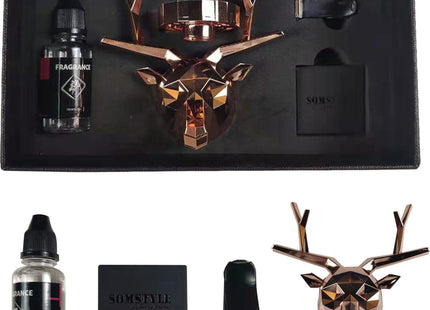 Luxe Autoparfum - Zoete Geur Auto - Luchtverfrisser - Rendier Rose Gold