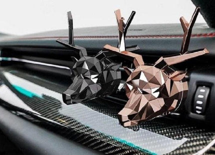 Luxe Autoparfum - Zoete Geur Auto - Luchtverfrisser - Rendier Rose Gold