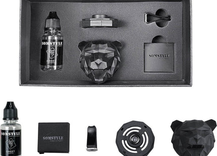 Luxe Autoparfum - Zoete Geur Auto - Luchtverfrisser - Tiger Zwart