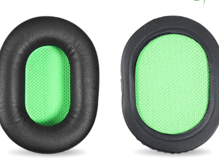 Luxe oorkussens Geschikt Voor Razer Blackshark V1 - Zwart