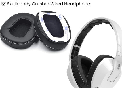Oorkussens Geschikt Voor Skullcandy Crusher Wired - Zwart