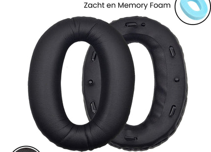 Oorkussens Geschikt Voor Sony WH1000XM2 / MDR-1000X - Zwart