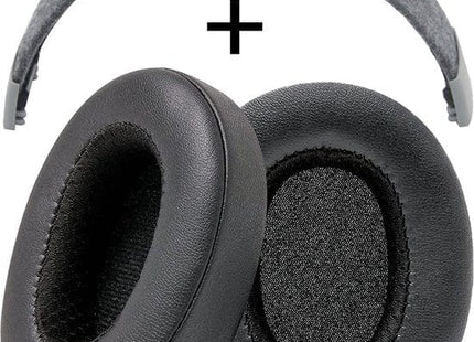 Oorkussens Met Hoofdband Set Geschikt Voor Skullcandy Crusher Wireless, Hesh 3 - Zwart