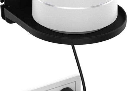 Universele Wandsteun Muurbeugel Houder Geschikt Voor o.a. Google Nest Home Mini - Zwart