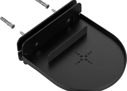 Universele Wandsteun Muurbeugel Houder Geschikt Voor o.a. Google Nest Home Mini - Zwart