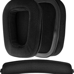 Oorkussens Met Hoofdband Set Geschikt Voor Logitech G633/G933/G935 (Artemis Spectrum) 7.1 Surround Gaming Headset 123accessoire.nl