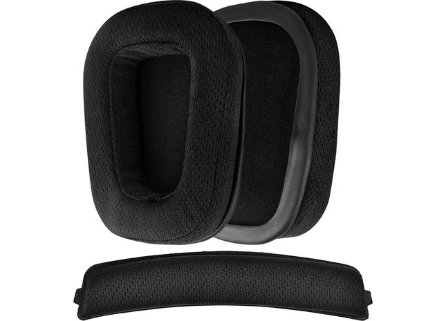 Oorkussens Met Hoofdband Set Geschikt Voor Logitech G633/G933/G935 (Artemis Spectrum) 7.1 Surround Gaming Headset 123accessoire.nl