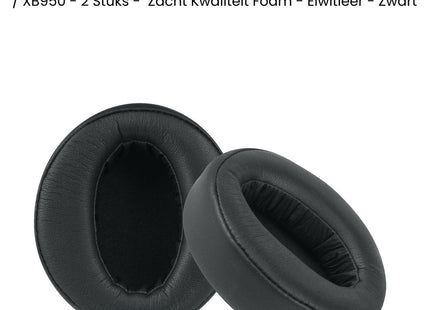 Oorkussens Geschikt Voor Sony MDR-XB950BT, XB950B1, XB950N1, XB950AP & XB950 - Zwart 123accessoire.nl