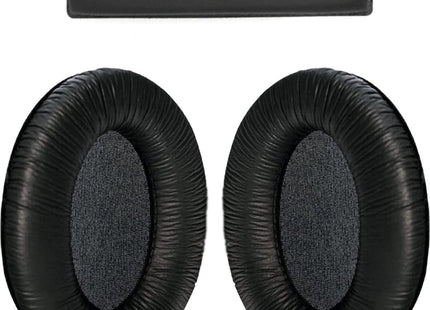 Oorkussens met Hoofdband Geschikt Voor Sennheiser HD 206, HD 201, HD 201S, HD 200 & HD180 - Zwart 123accessoire.nl