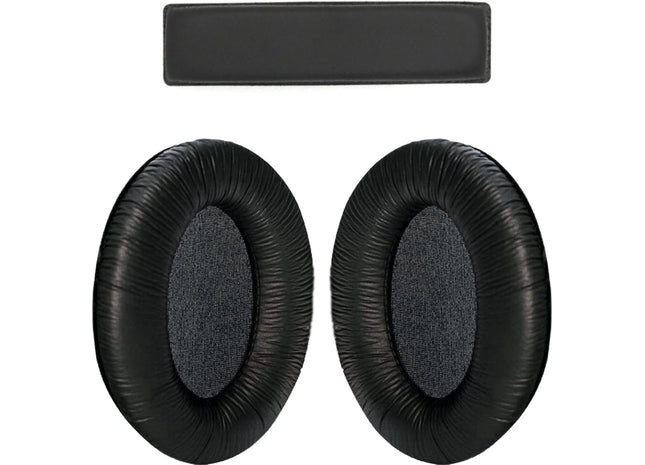 Oorkussens met Hoofdband Geschikt Voor Sennheiser HD 206, HD 201, HD 201S, HD 200 & HD180 - Zwart 123accessoire.nl