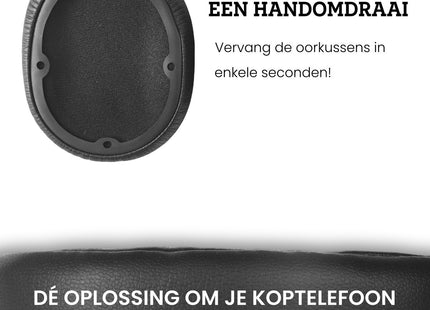 Oorkussens Geschikt Voor Meze 99 Classics & Neo - Zwart 123accessoire.nl