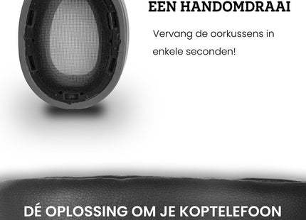 Oorkussens Geschikt Voor Sony WH-H900N & MDR-100ABN - Donkergrijs 123accessoire.nl