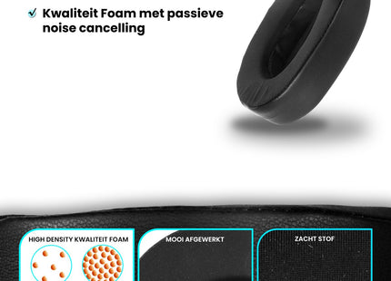 Oorkussens Geschikt Voor Steelseries Arctis 1, 3, 5, 7, 7P, 7X, 9 & 9X Pro (Wireless) Headset - Zwart 123accessoire.nl