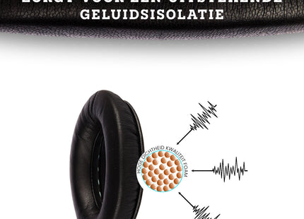 Oorkussens Geschikt Voor Bose QC45 - Zwart 123accessoire.nl