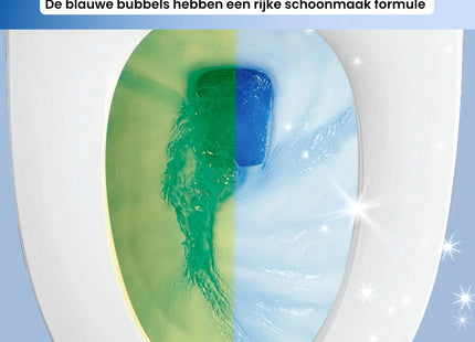 Somstyle Toiletblokjes Inbouwreservoir – 30 Stuks WC Blokjes – Voordeelverpakking - Blauw / Wit 123accessoire.nl