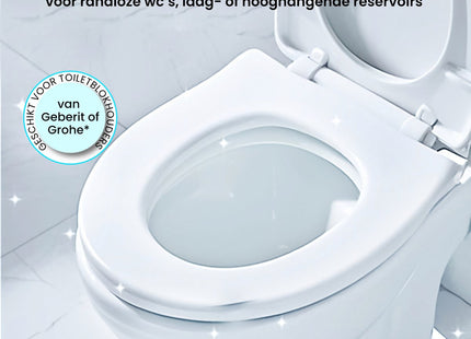 Toiletblokjes Inbouwreservoir 30 Stuks - WC Blokjes - Lavendel / Ocean / Lemon 123accessoire.nl