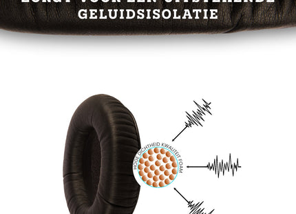 Oorkussens Geschikt Voor Beyerdynamic DT770, DT880, DT990, DT 770 PRO, DT 880 PRO, DT 990 PRO & MMX 300 - Zwart 123accessoire.nl