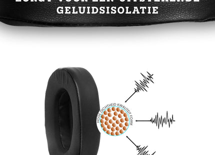 Oorkussens Geschikt Voor Steelseries Arctis 1, 3, 5, 7, 7P, 7X, 9 & 9X Pro (Wireless) Headset - Zwart 123accessoire.nl