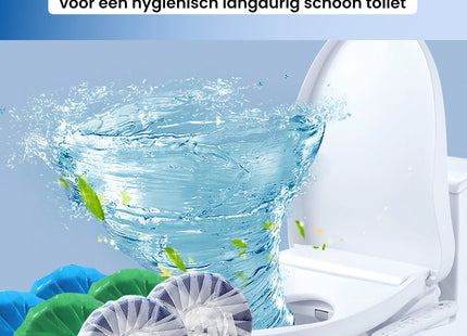 Toiletblokjes Inbouwreservoir 30 Stuks - WC Blokjes - Lavendel / Ocean / Lemon 123accessoire.nl