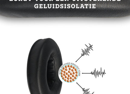 Oorkussens Geschikt Voor JBL Synchros E50BT/S500/S700 - Zwart 123accessoire.nl