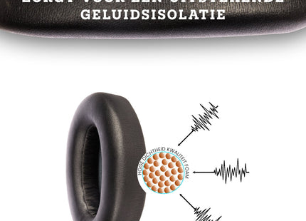 Oorkussens Geschikt Voor Anker Soundcore Life Q35 & Q30 - Zwart 123accessoire.nl