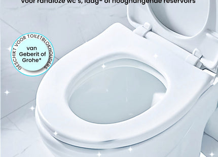 Somstyle Toiletblokjes Inbouwreservoir – 30 Stuks WC Blokjes – Voordeelverpakking - Blauw / Wit 123accessoire.nl