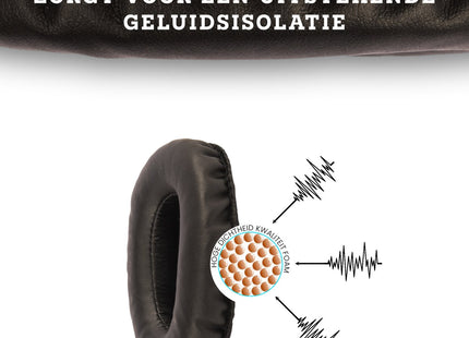 Oorkussens Geschikt Voor Marshall Monitor (Over-Ear) - Zwart 123accessoire.nl