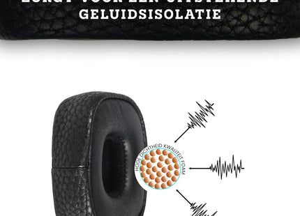 Oorkussens Geschikt Voor Marshall Major III/IV (3/4) - Zwart 123accessoire.nl